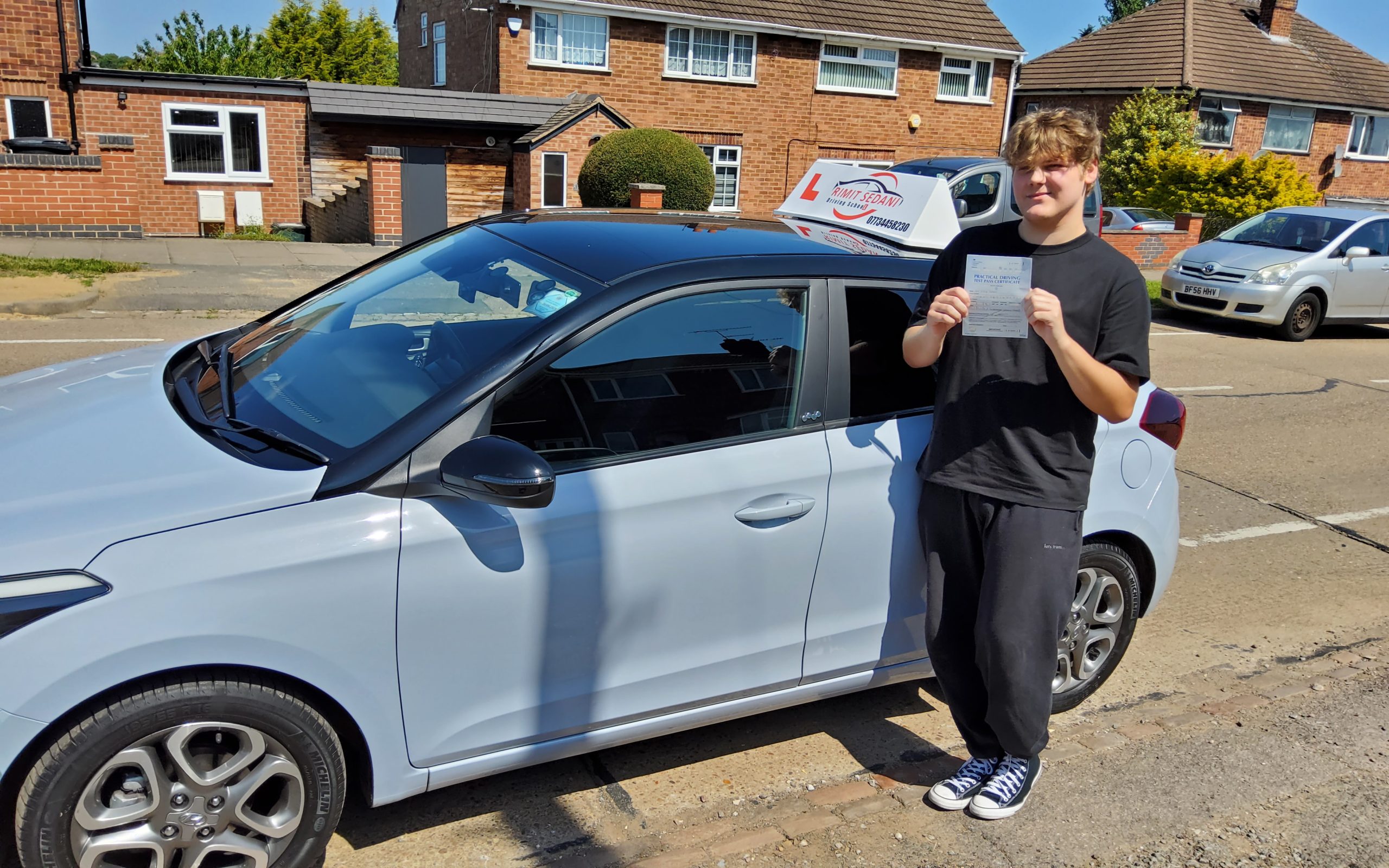 Huge congratulations to Kyle Toman for passing his driving test on his first attempt at Cannock Huge congratulations to Kyle Toman for passing his driving test on his first attempt at Cannock